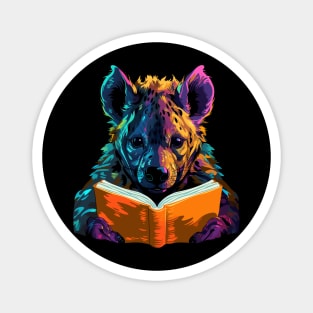 Hyena Reads Book Magnet